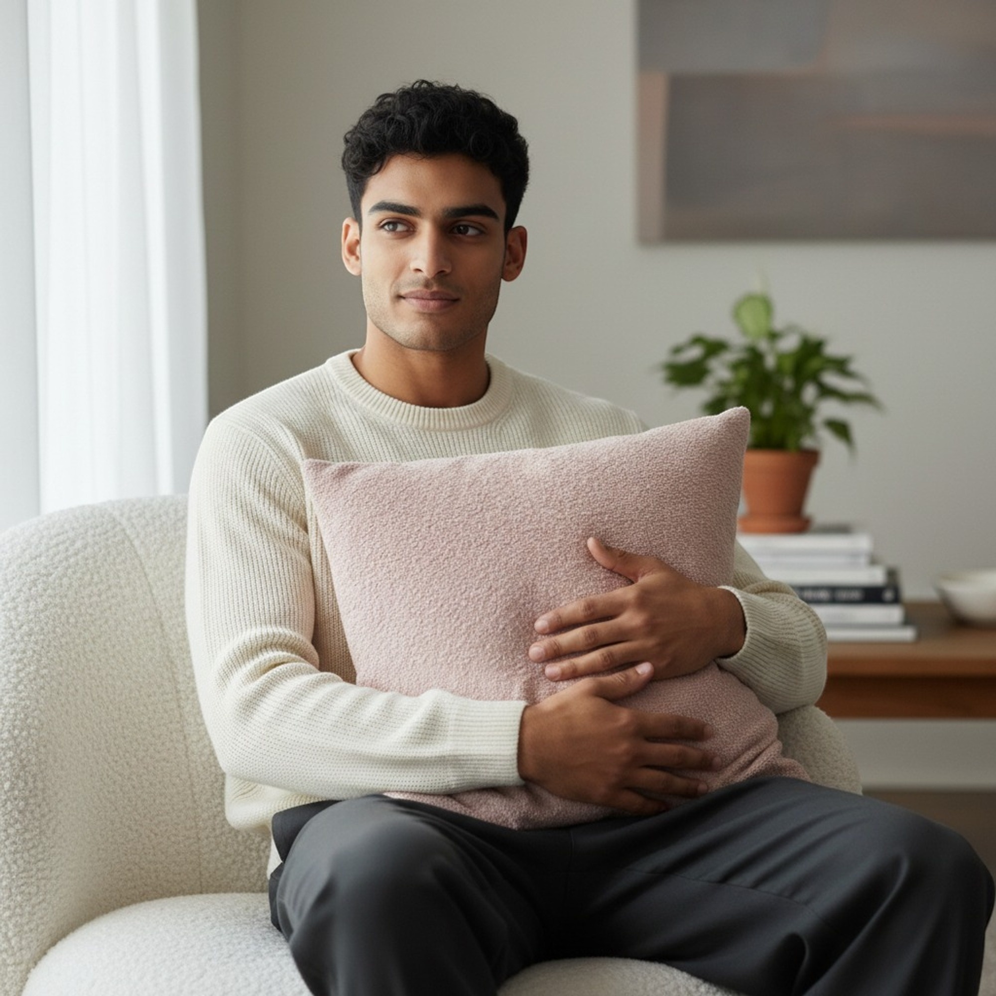Lifestyle scene for a pillow